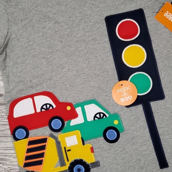 Gymboree Embroidered T-Shirts Transportation Vehicles Travel Adventures T-Shirts - Picture 6 of 12